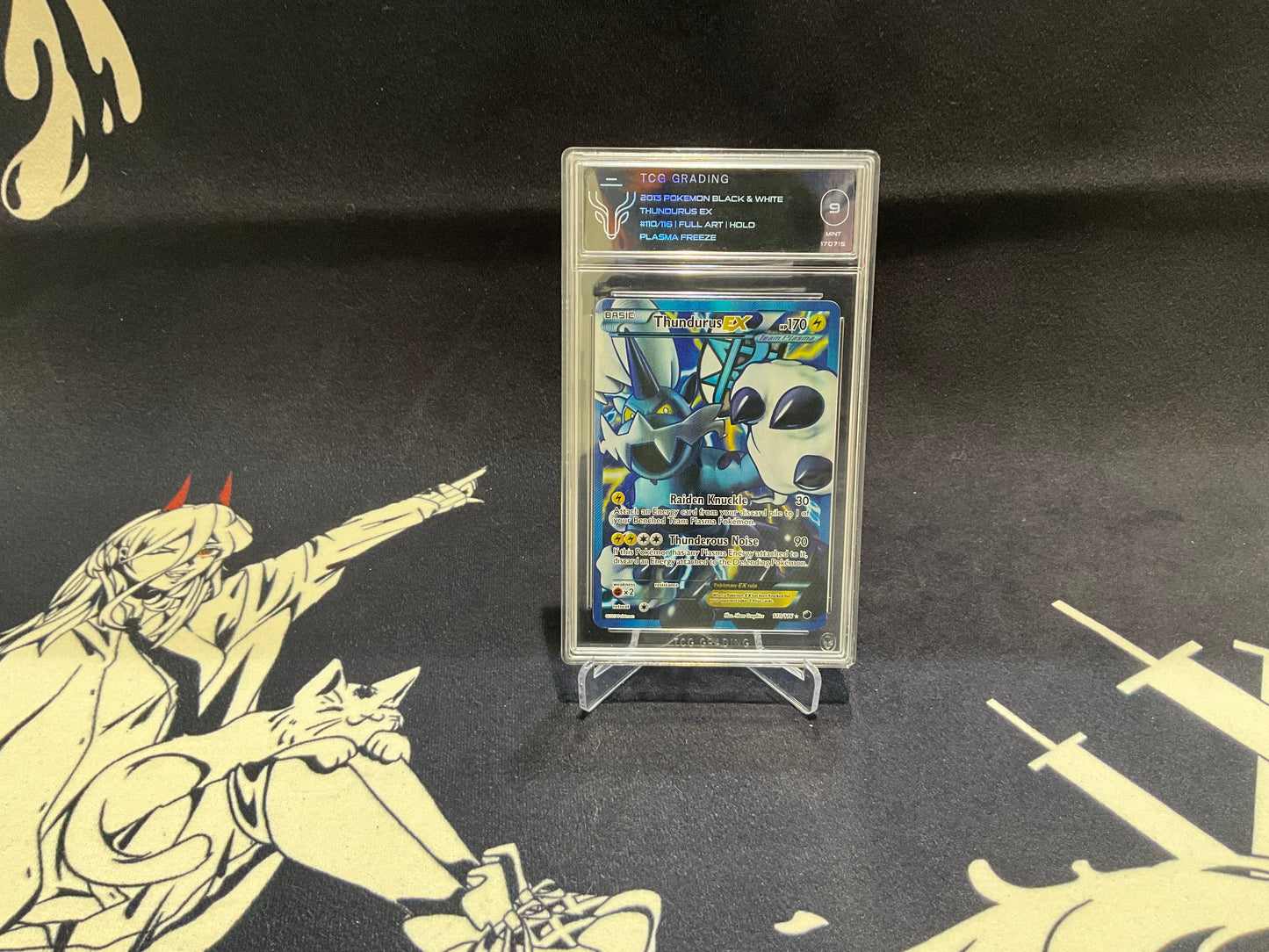 THUNDURUS EX FULL ART - #110/116 BECKETT 9