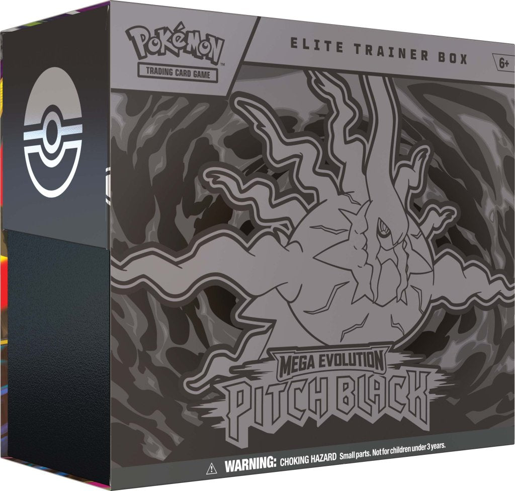 Pokémon TCG: Mega Evolution— Pitch Black Elite Trainer Box pre order 17th July 2026