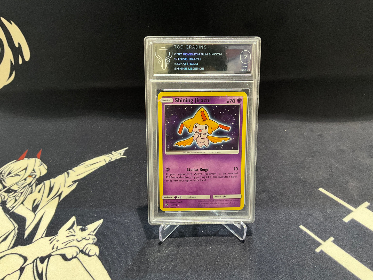 SHINY JIRACHI HOLO - #42/73 SHINING LEGENDS