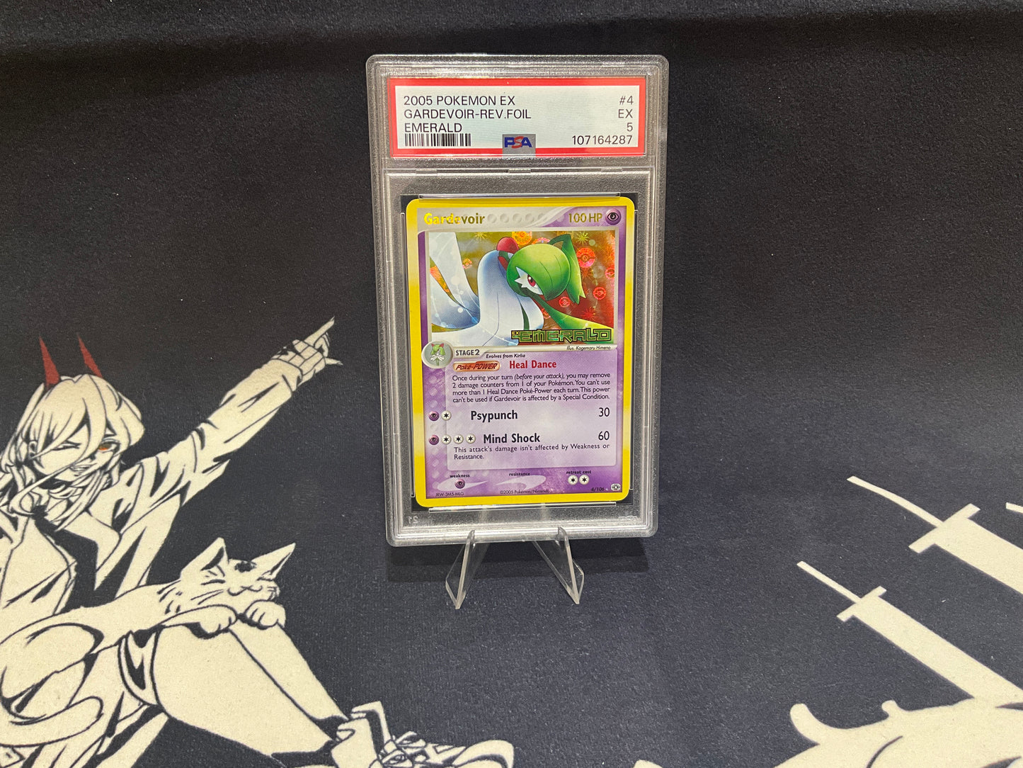 Gardevoir Rev. Foil - Pokemon EX Emerald PSA 5