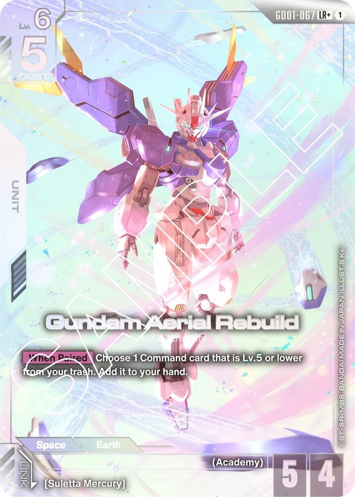 Gundam Aerial Rebuild (LR+) - Newtype Rising (GD01)