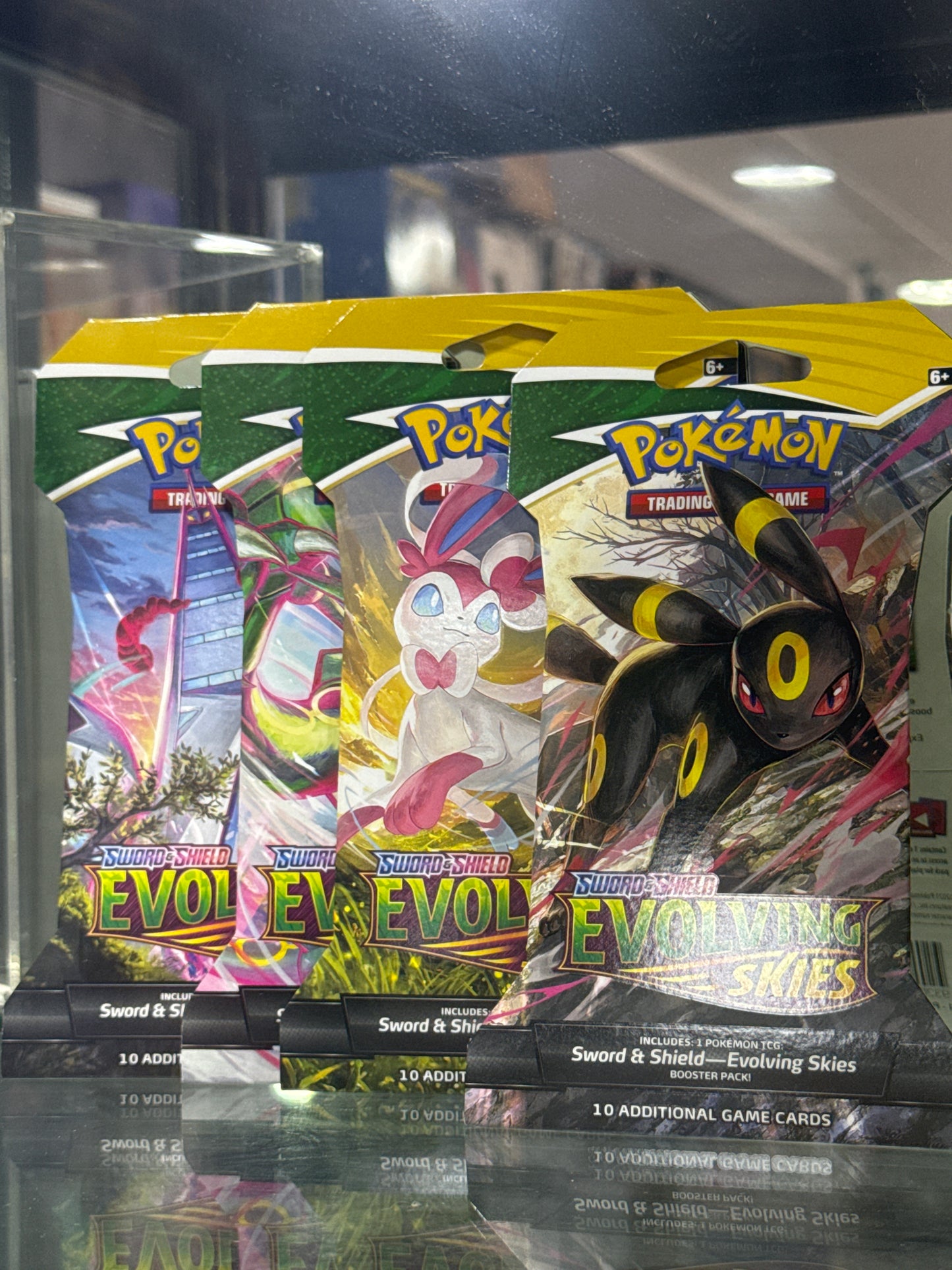 Evolving skies blister pack art set