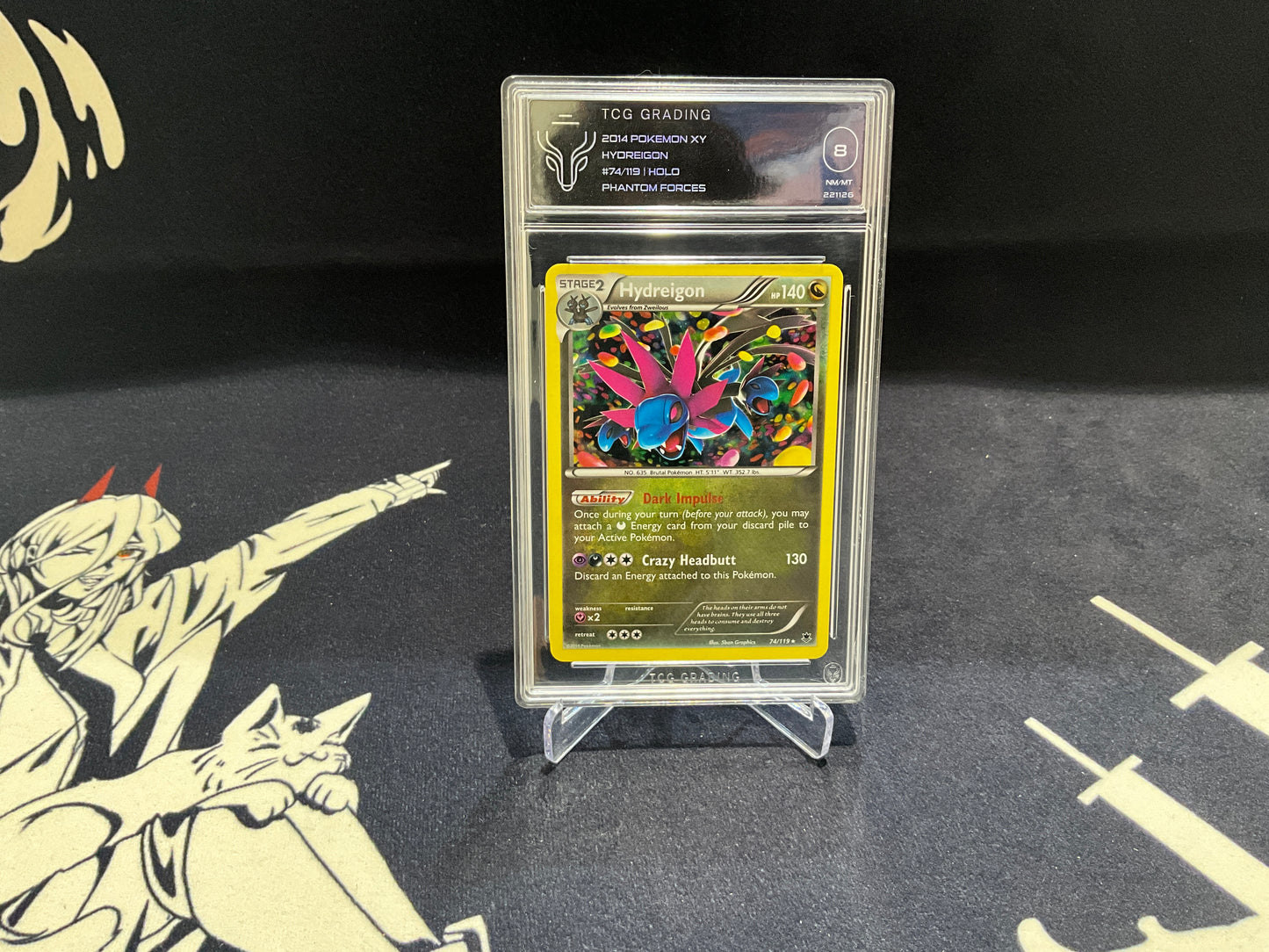 HYDREIGON HOLO - #74/119 PHANTOM FORCES BECKETT 8