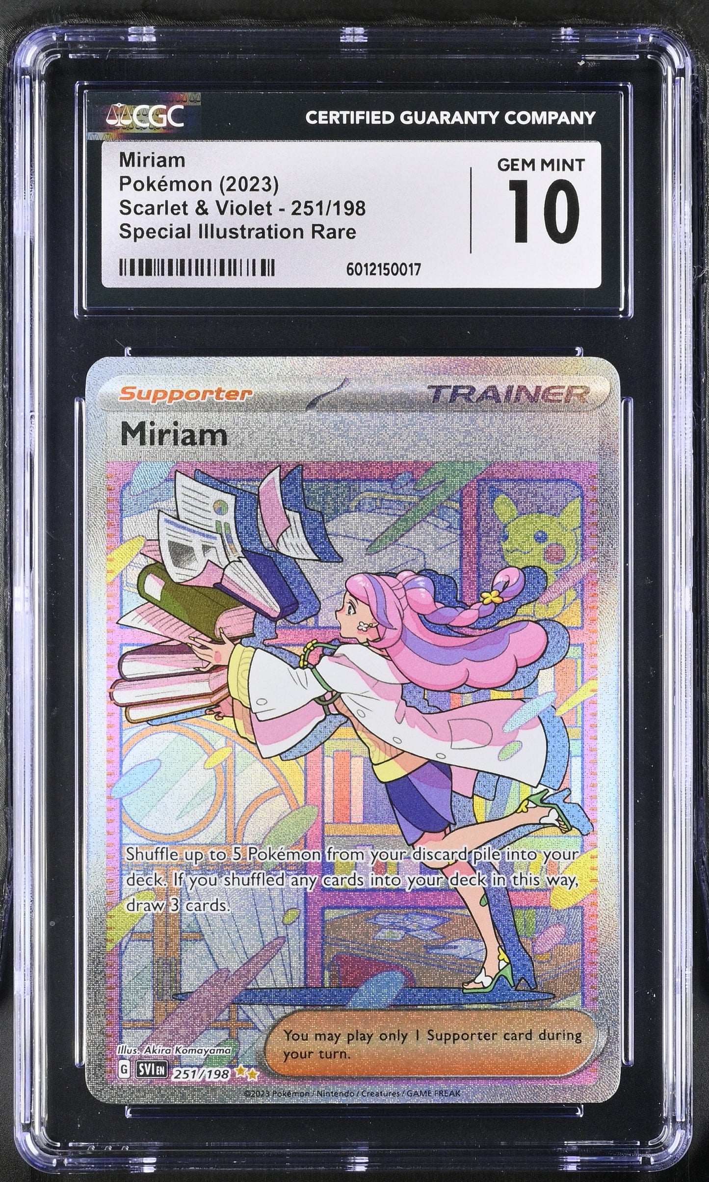 Miriam 251/198 2023 Scarlet & Violet - SV1EN Special Illustration Rare