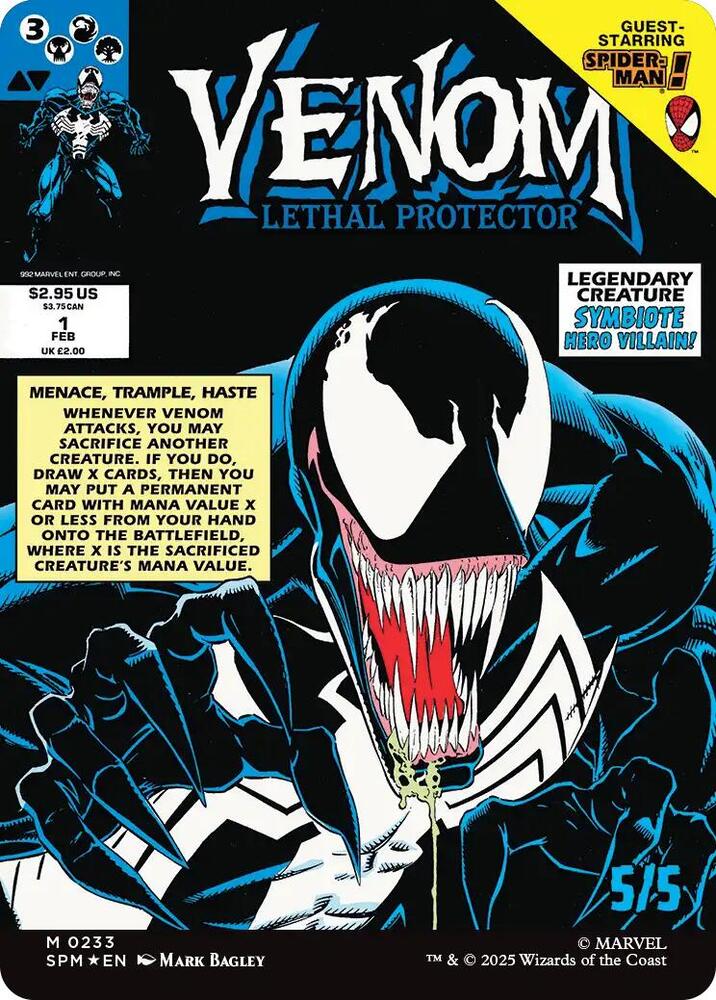 Eddie Brock (0233) (Borderless) - Marvel's Spider-Man (SPM) foil