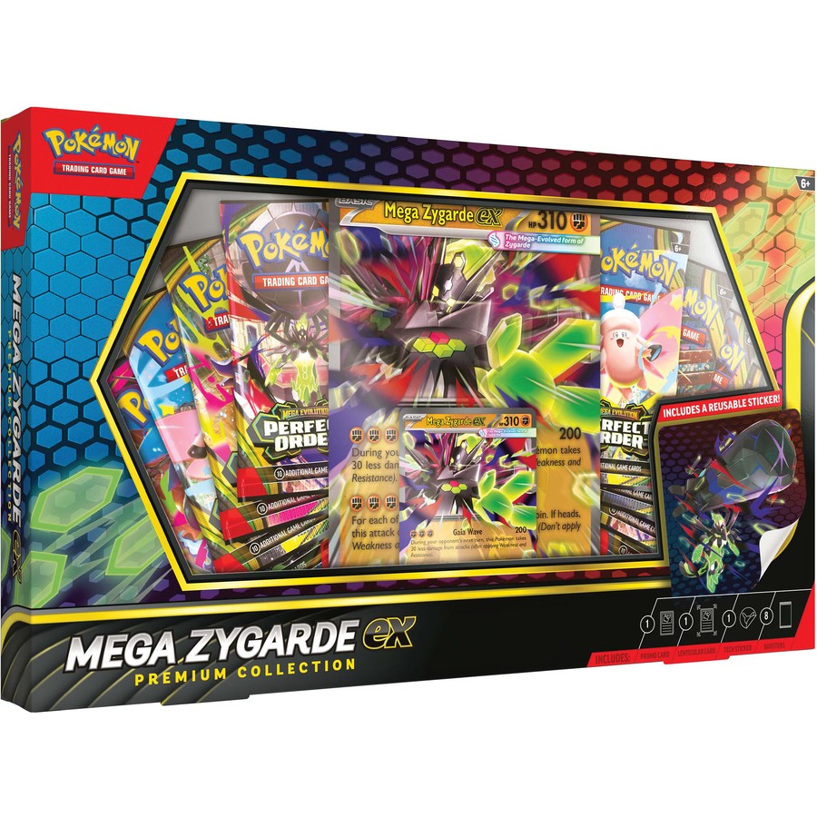 Pokémon Mega Zygarde ex Premium Collection pre order 22/05/26