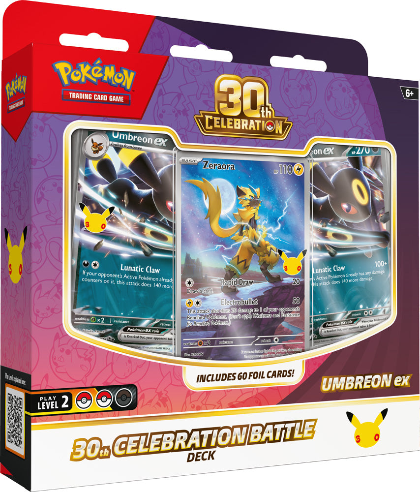 Pokémon TCG: 30th Celebration Battle Deck night pre order