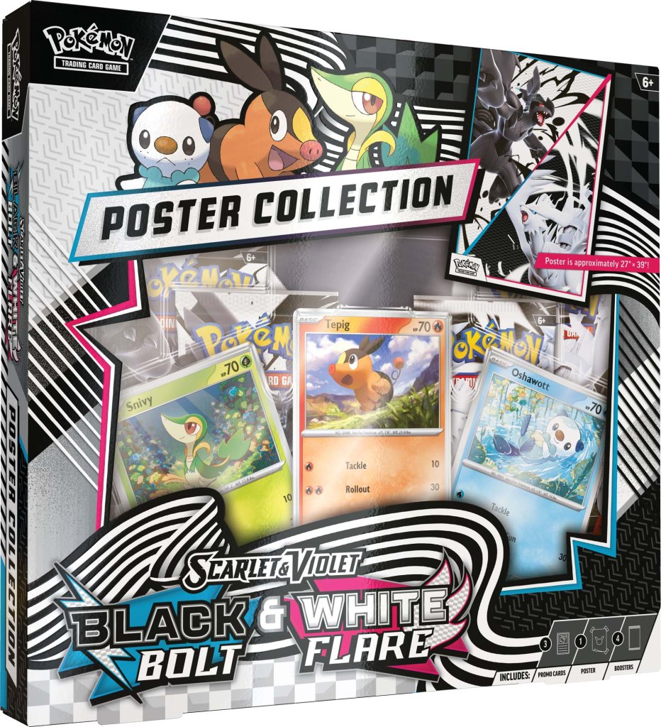 Pokémon TCG: Unova Poster Collection 18/07 release