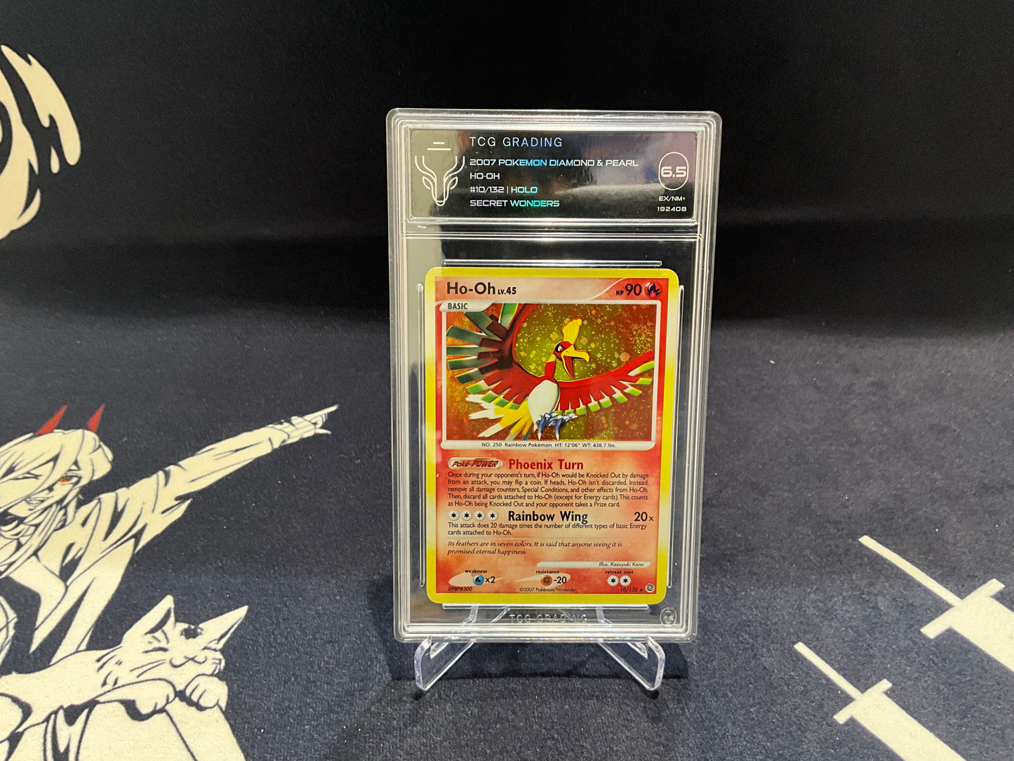 HO-OH HOLO - #10/132 SECRET WONDERS BECKETT 6.5
