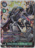 Leopardmon (X Antibody) (Alternate Art) EX5-043 SR Animal Colosseum Digimon NM