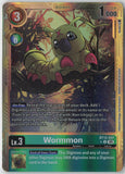 Wormmon (BT12-047) Digimon Generation [AD01] Gold Digimon Near Mint