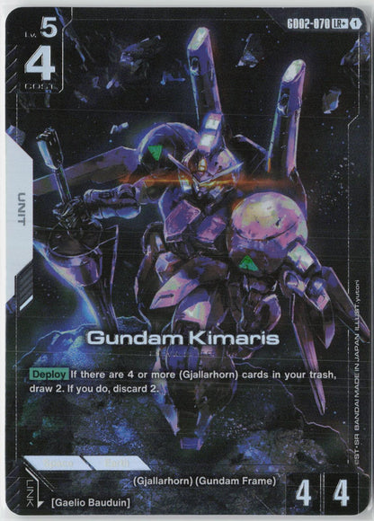Gundam Kimaris (LR+) GD02-070 LR+ Dual Impact Gundam Near Mint