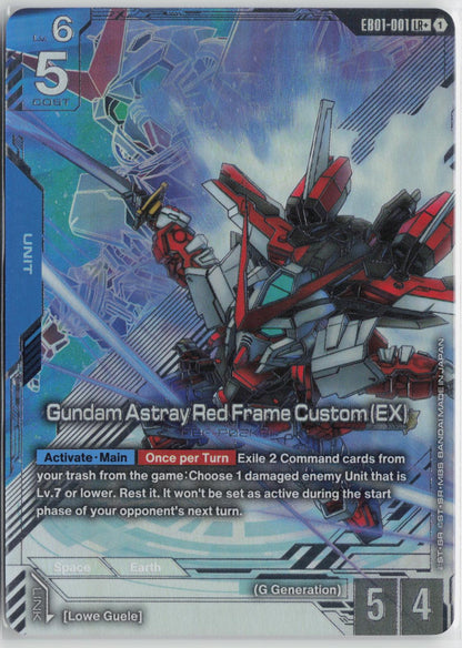 Gundam Astray Red Frame Custom (EX) LR + - Eternal Nexus (EB01)