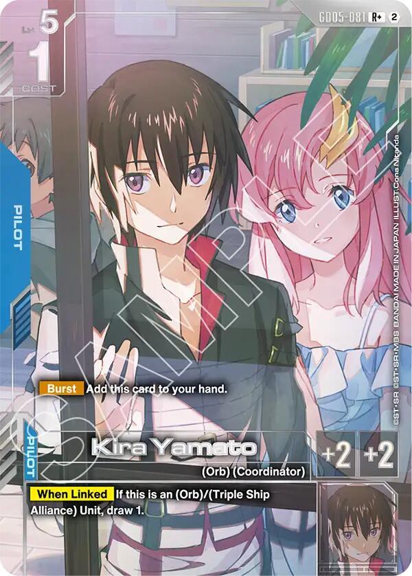 Kira Yamato (R+) - Freedom Ascension (GD05)