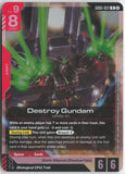 Destroy Gundam GD05-037 R Freedom Ascension Gundam Holo Near Mint