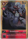 Growlmon (ST7-05) Digimon Generation [AD01] Gold Digimon Near Mint