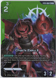 Char's Zaku II (LR+) ST03-006 LR+ Starter Deck 03: Zeon's Rush Gundam Near Mint
