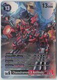 Chaosdramon (X Antibody)(Alternate Art) BT12-072 SR Spec. Limited Set Digimon NM