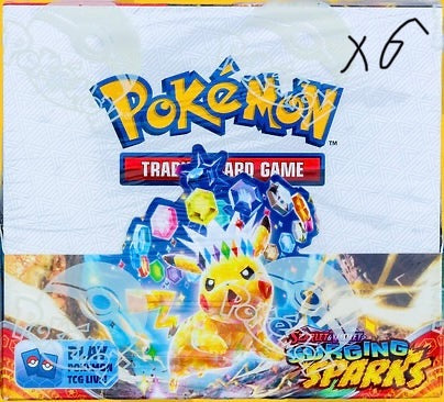 Lambert Voss Scarlet & Violet 8 Surging sparks sealed case Booster box
