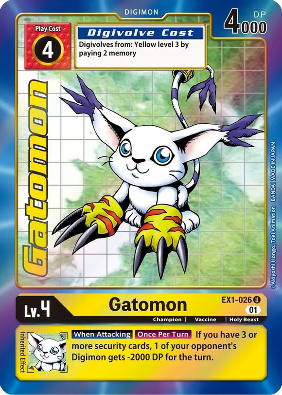 Gatomon (Alternate Art) - Classic Collection (EX01)