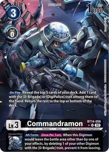 Commandramon (Alternate Art) - Blast Ace (BT14)