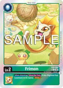 Frimon (Animal Colosseum Box Promotion Pack) - Animal Colosseum (EX05)