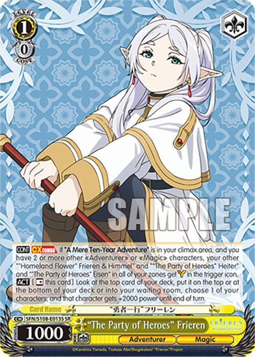 "The Party of Heroes" Frieren (SR) - Frieren: Beyond Journey’s End