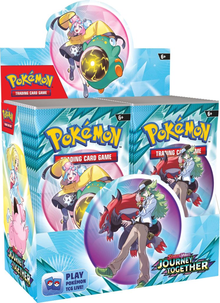 POKÉMON TCG Scarlet & Violet 9 Journey Together Booster box pre order