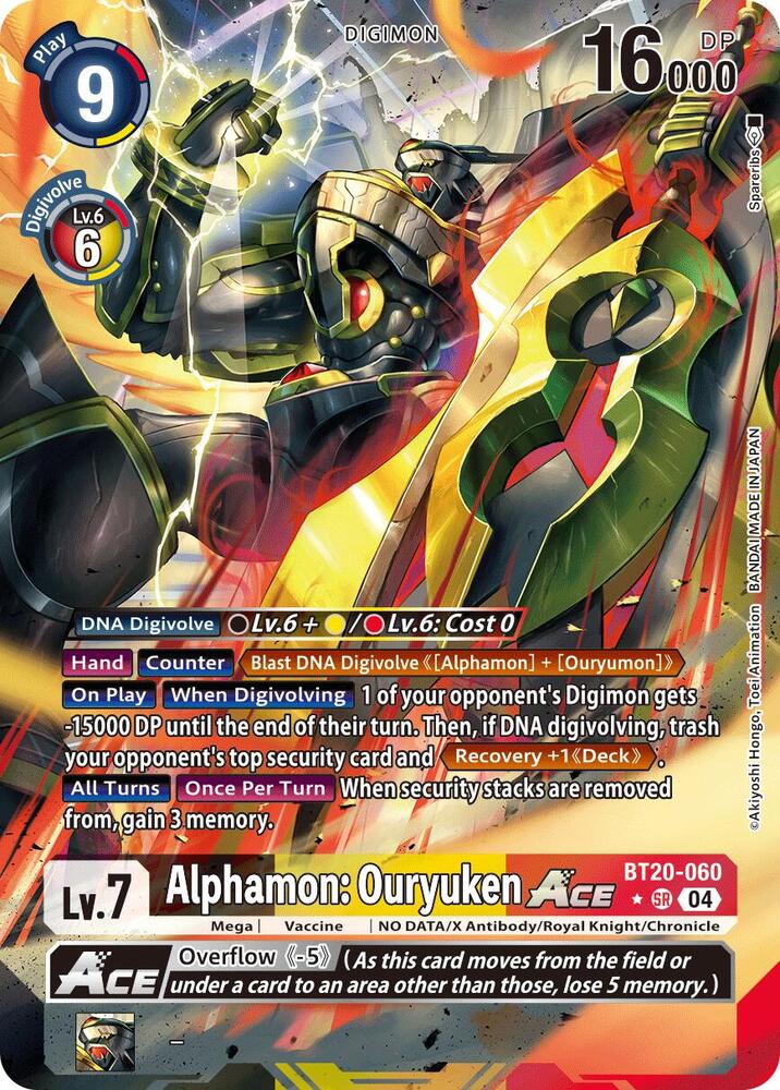 Alphamon: Ouryuken ACE (Alternate Art