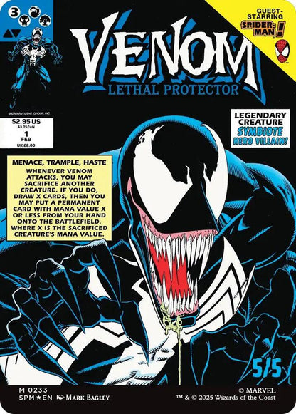 Eddie Brock (0233) (Borderless) - Marvel's Spider-Man (SPM) foil