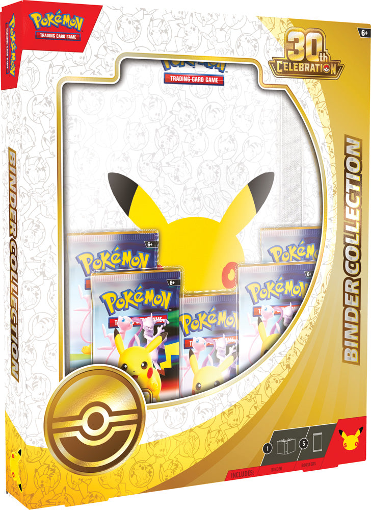 Pokémon TCG: 30th Celebration Binder Collection pre order 16/9 release 1 per person