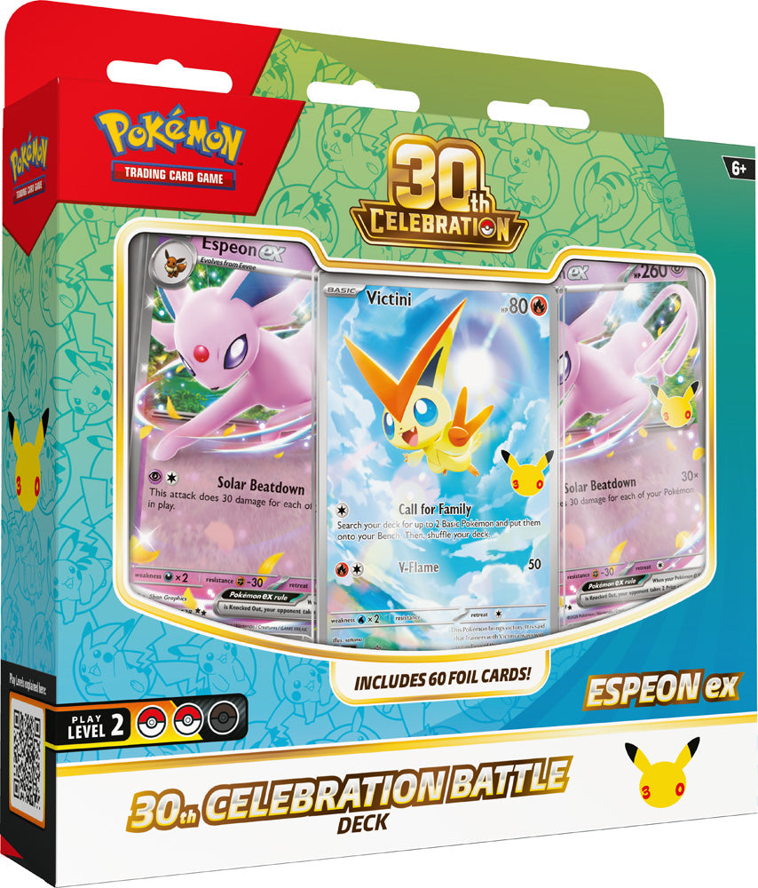 Pokémon TCG: 30th Celebration Battle Deck day pre order