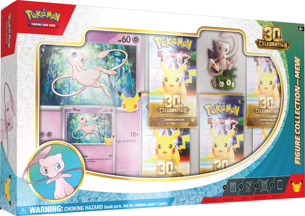 Pokémon TCG: 30th Celebration Figure Collection - Mew pre order  1 per person