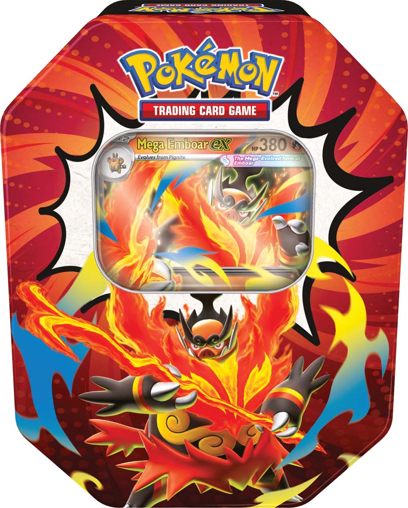 Pokémon TCG: Mega Evolution—Ascended Heroes Tin random assorted pre order 4/9