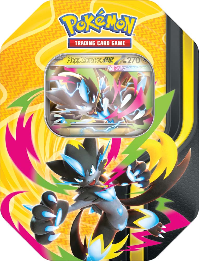 Pokémon TCG: Mega Forces Tin random assorted pre order September release