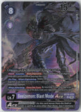 Beelzemon: Blast Mode ACE BT19-074 SR Ltd. Card Pack -Billion Bullet- Digimon NM