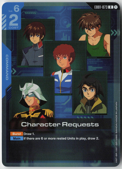 Character Requests R - Eternal Nexus (EB01)