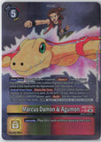 Marcus Damon & Agumon (AD1-021) Alternative Art Digimon Near Mint