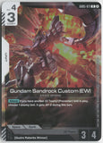 Gundam Sandrock Custom (EW) GD05-071 R Freedom Ascension Gundam Holo Near Mint