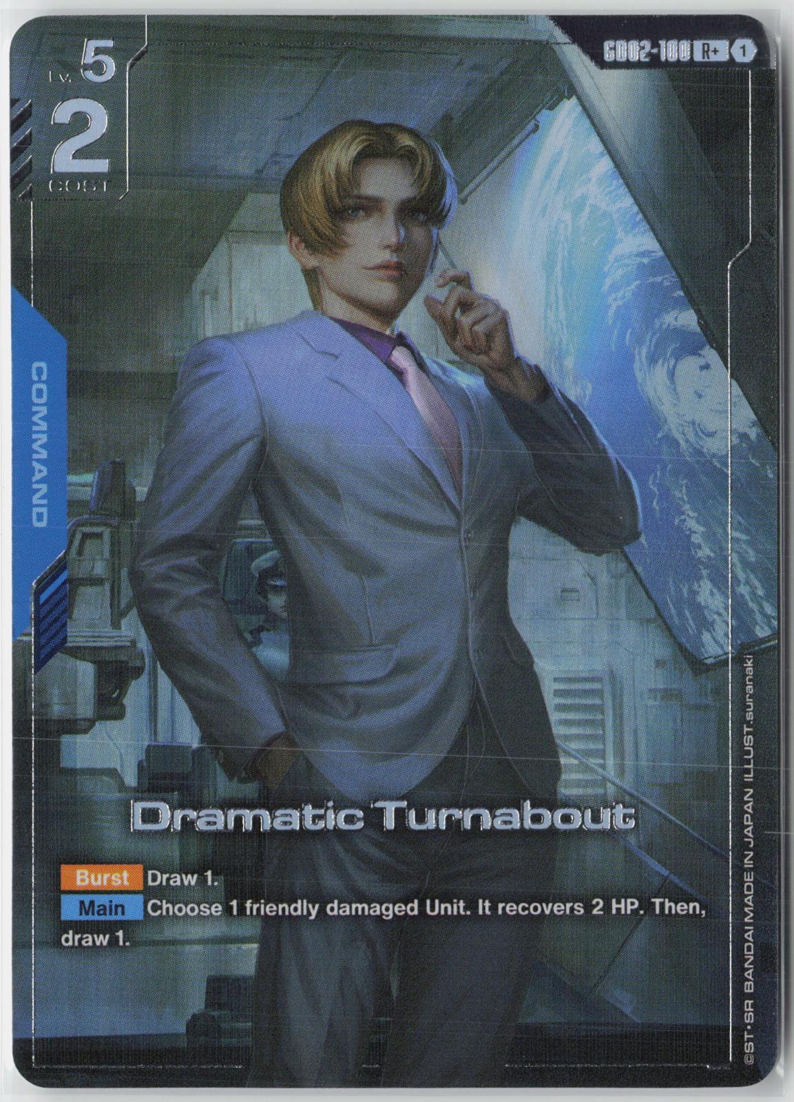 Dramatic Turnabout (R+) GD02-100 R+ Dual Impact Gundam Near Mint
