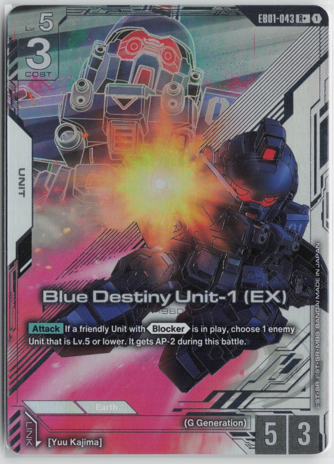 Blue Destiny Unit-1 (EX) R+ - Eternal Nexus (EB01)